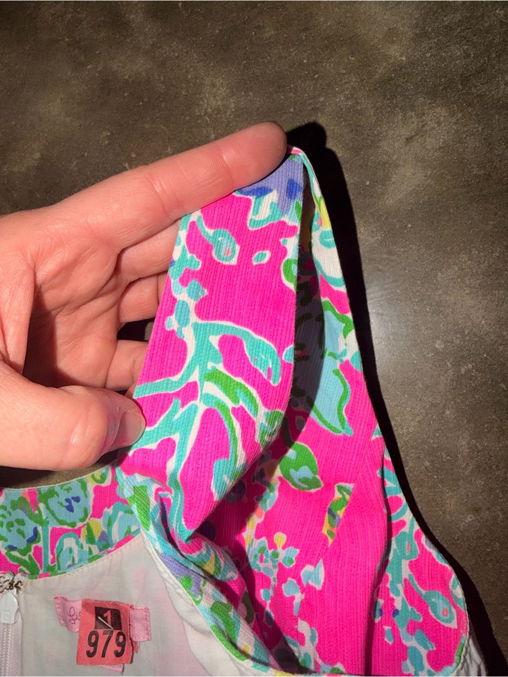 Lilly Pulitzer Pink Floral Shift Dress - Picture 11 of 13